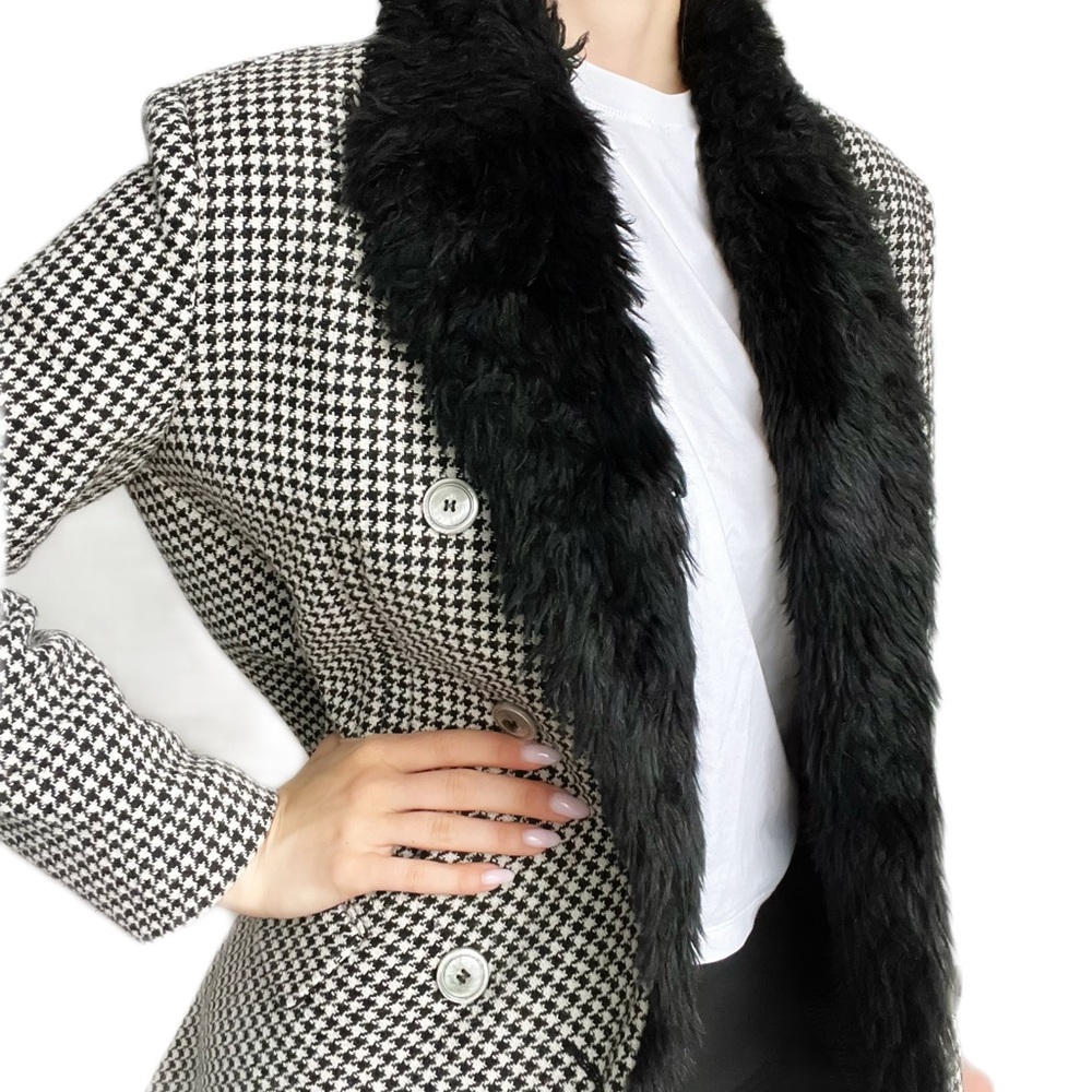 Pinko Tweed Coat